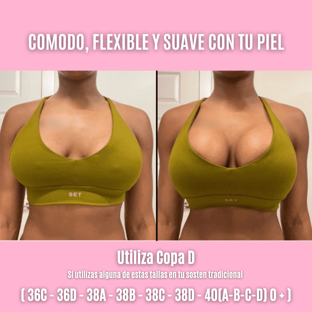 BOOST ®️ - Almohadilla Pegajosa Para Aumentar 2 Tallas Más Tu Busto