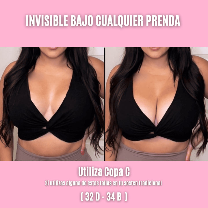 BOOST ®️ - Almohadilla Pegajosa Para Aumentar 2 Tallas Más Tu Busto