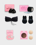 paquete de boob up para productos de color negro