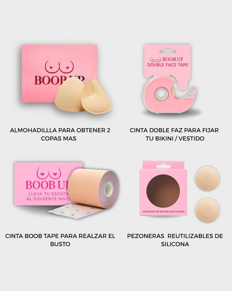 catálogo de productos a mostrar en boob up