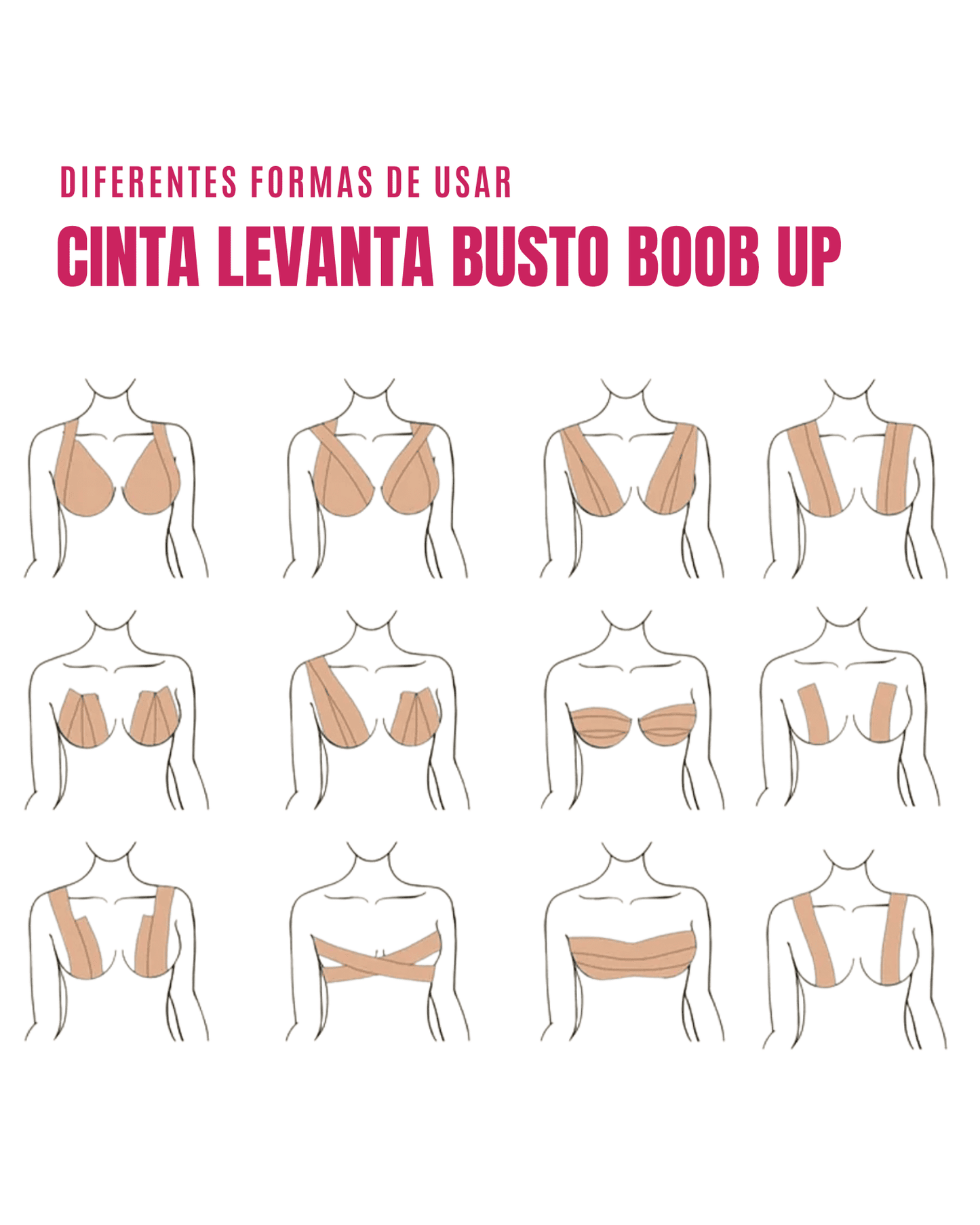 BOOB UP TAPE ®️ - Cinta Levanta Busto