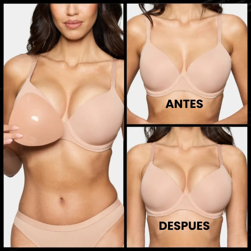 BOOST ®️ - Almohadilla Pegajosa Para Aumentar 2 Tallas Mas Tu Busto