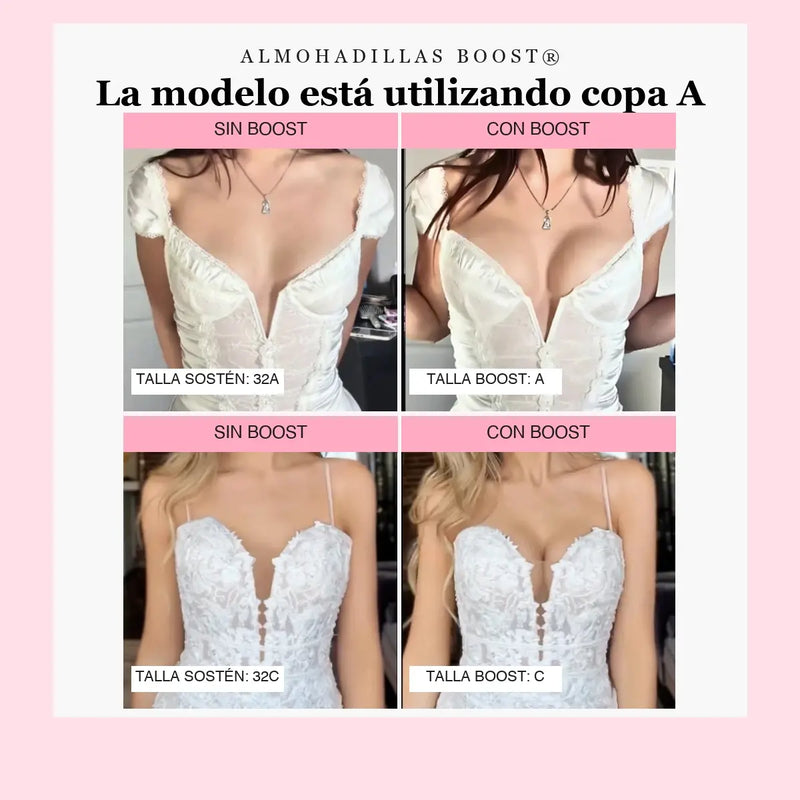 almohadillas boost copa a boob up