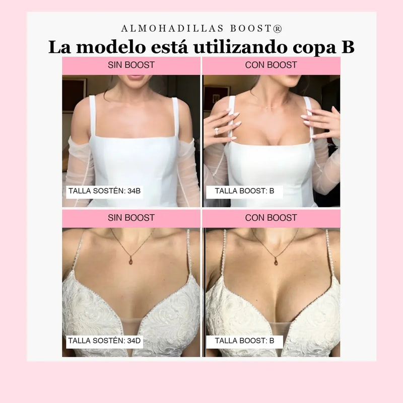 almohadillas boost copa b boob up