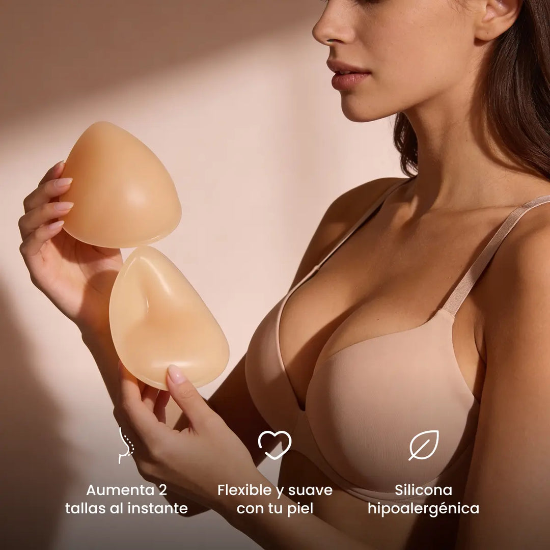 BOOST ®️ - Almohadilla Pegajosa Para Aumentar 2 Tallas Más Tu Busto