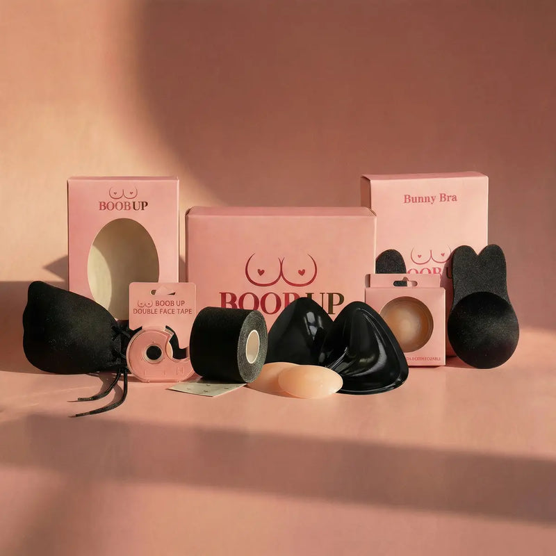 exhibición del kit escote perfecto negro
