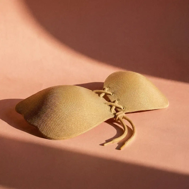 Bra Push Up beige con sombra