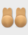 muestra de bunny bra color beige de boob up