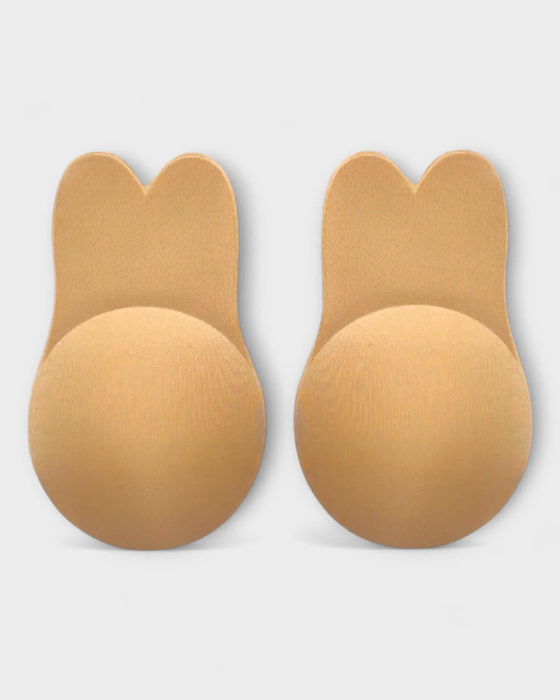 muestra de bunny bra color beige de boob up
