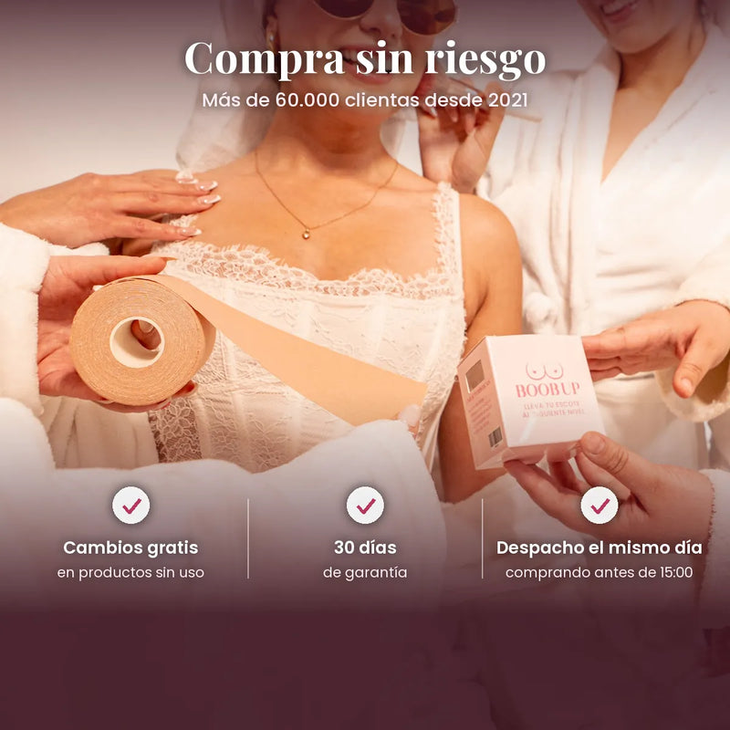 Compra sin riesgo: cambios gratis, 30 días de garantía, despacho el mismo día