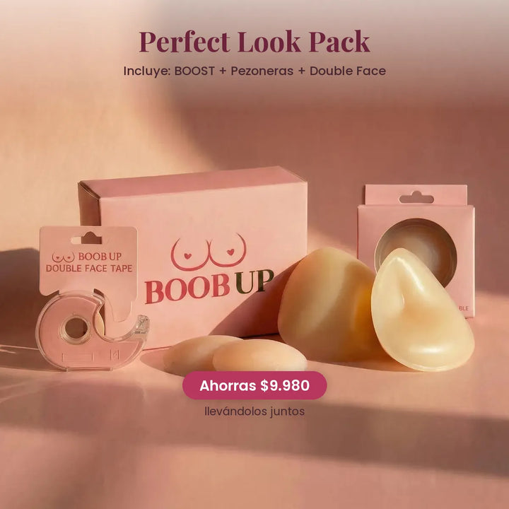 Perfect Look Pack: BOOST + Pezoneras + Double Face