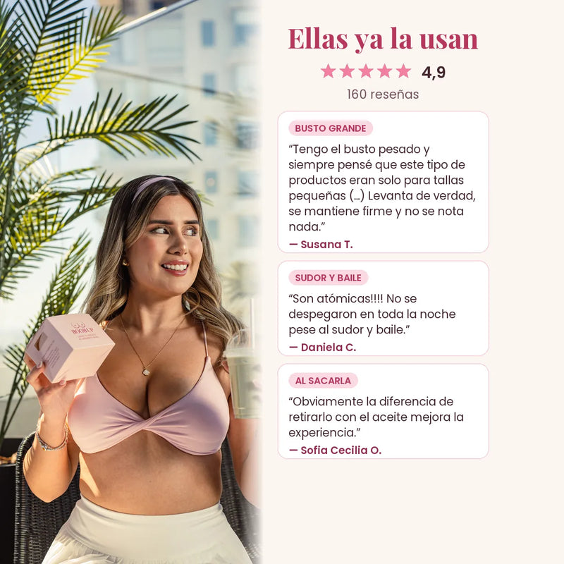 BOOB UP TAPE ®️ - Cinta Levanta Busto